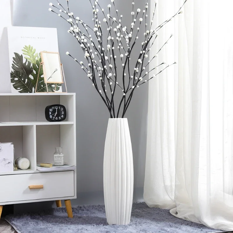 Interior Design Organic Modern - أواني زهور سيراميكية كبيرة للزراعة المائية،