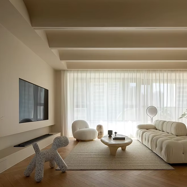 Interior Design Layout - Sanhai النمط الفرنسي التصميم الداخلي تخطيط