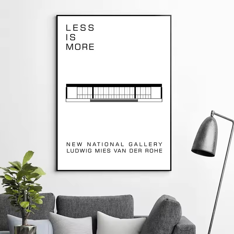 الكلاسيكية Farnsworth House با - مراجعة Interior Design Layout وسعره