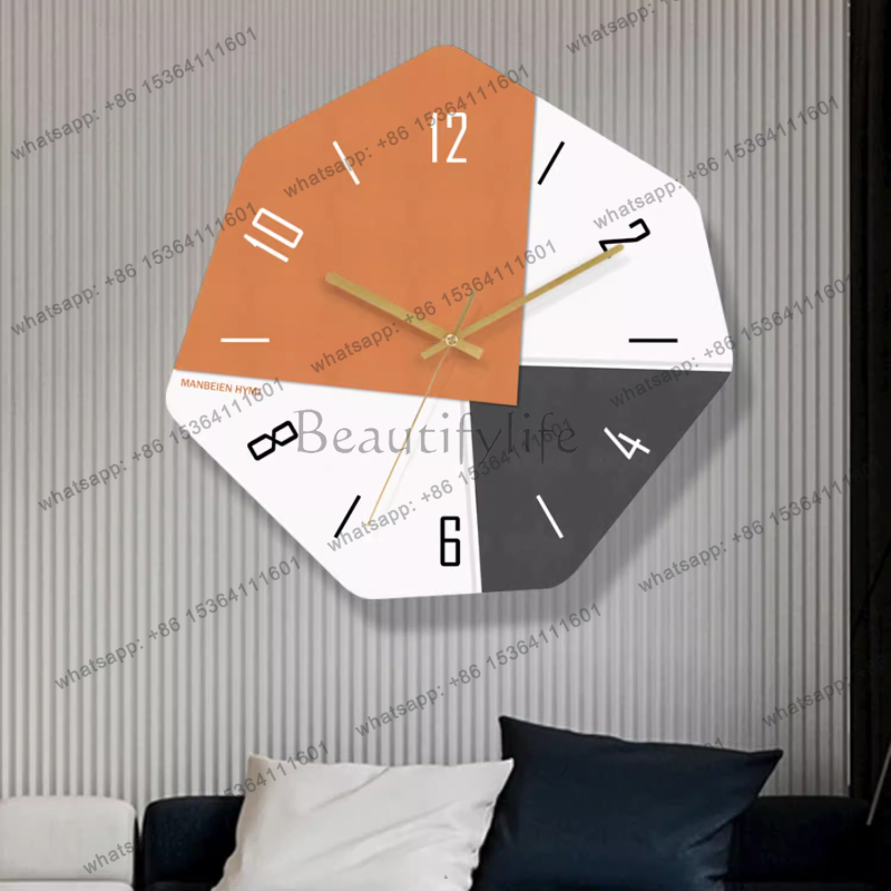 ساعة حائط إسكندنافية إبداعية ب - مراجعة Interior Design Organic Modern وسعره