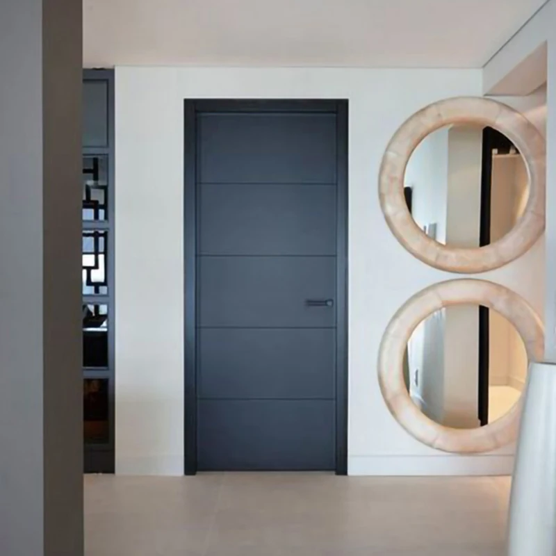 ل #   تصميم حديث، باب خشبي صلب - مراجعة Interior Design Organic Modern وسعره