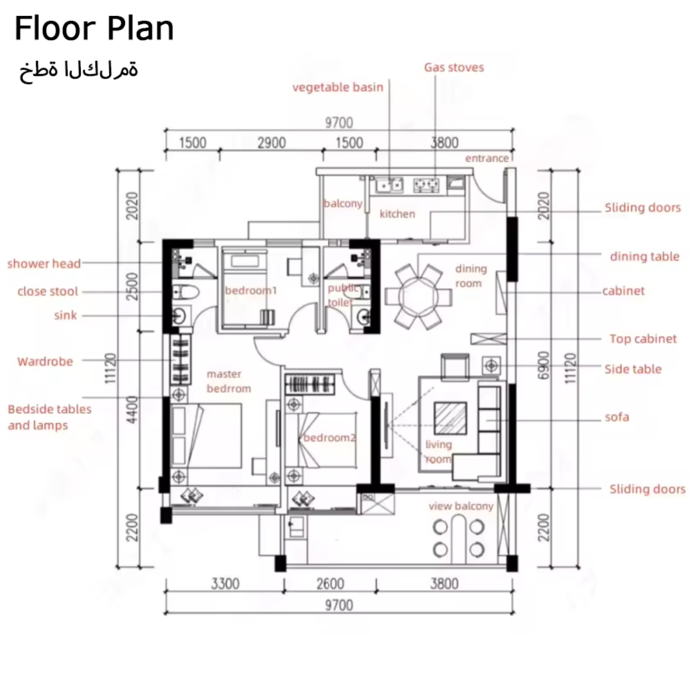 Sanhai قصر فاخر للغاية خدمة ال - مراجعة Interior Design Layout وسعره